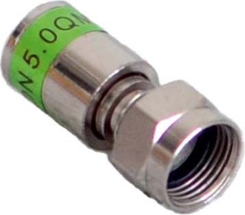 F-Kompressionsstecker F 5-QM SHORT KRCOMP