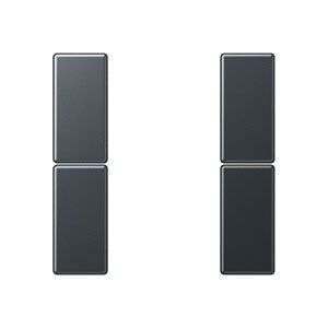 Tastensatz 2-fach A 502 TSA ANM anthrazit matt