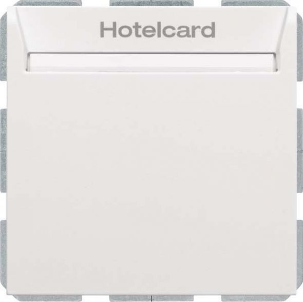 Relais-Schalter Hotelcard 16409909 polarweiß matt