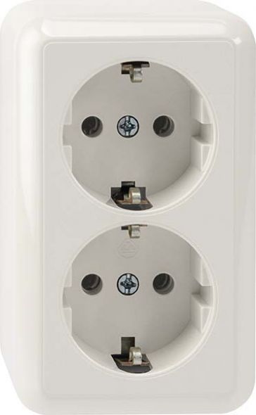 SCHUKO Steckdose polarweiß MEG2421-8719