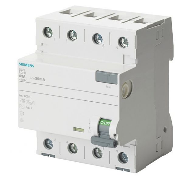 FI-Schutzschalter 5SV3342-6 25A 4-pol 0,03A