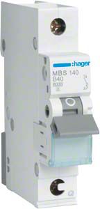 Leitungsschutzschalter MBS140 B-40A 1pol
