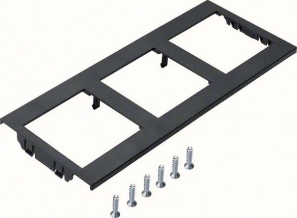 Geräteblende dreifach GTMBV04T3