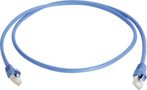 MP8 FS500 Patchkabel Cat.6A ISO LSZH blau 20m