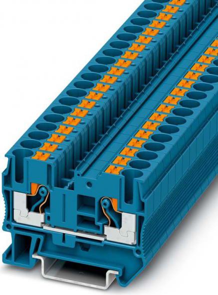 PT 6 BU Durchgangsreihenklemme