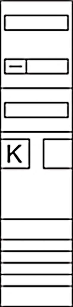 Komplettfeld ZH3EH27 ehz,1-feld.,H 1050mm,1-ZP