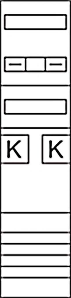 Komplettfeld ZH3EH22 ehz,1-feld.,H 1050mm,2-ZP