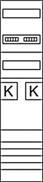 Komplettfeld ZH3ET22 eHZ 1 feld