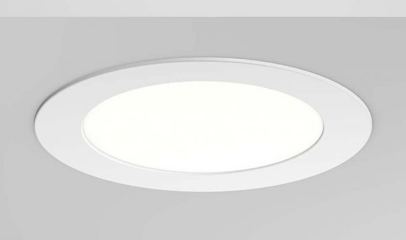 LED Downlight Toledo Flat Round 190 mm 3000 K