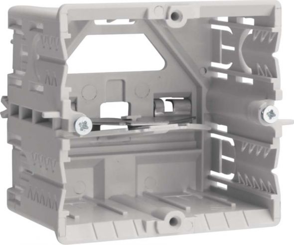 Geräteeinbaudose C-Profil HxB 50x65 grau