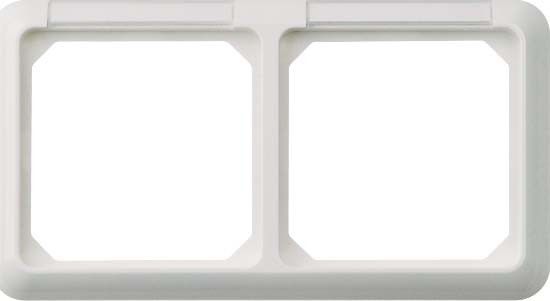 Rahmen 2-fach reinweiss 224204