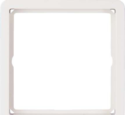 Kombirahmen 1-fach reinweiss 203164