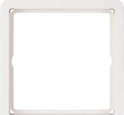 Kombirahmen 1-fach reinweiss 203164