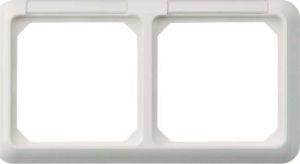 Rahmen 2-fach reinweiss 224204