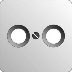 Zentralplatte Antennensteckdose rw 226024