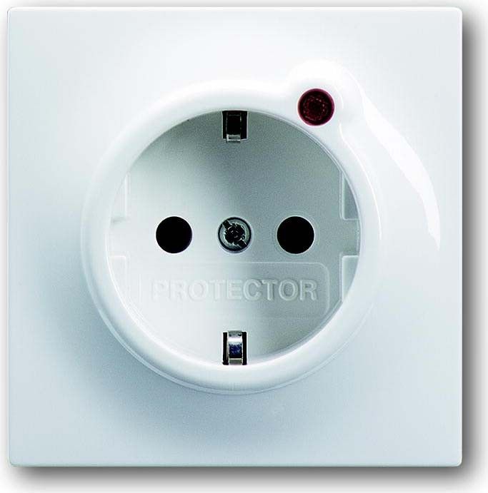 Steckdosen-Einsatz aws 2310 EUGL/VA-74-11