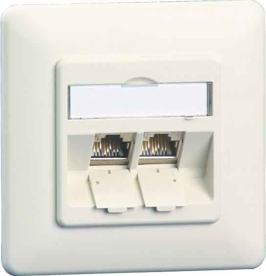 Anschlussdose C6Amodul UP TN C6Amod-2UP-180rw