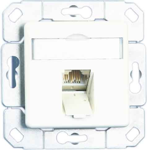 Anschlussdose C6A Upk TN EDATC6A-1UPk-rws