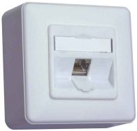 Anschlussdose Kat.6 TN E-DATmod-1AP-rws