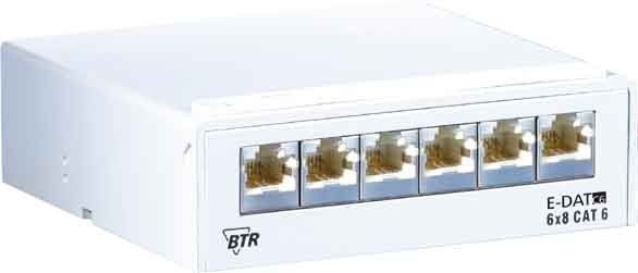 AP-Verteiler 6Port C6 TN EDATC6-6AP-rws