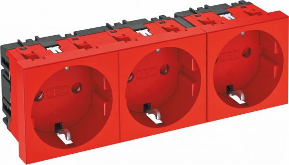 Steckdose 0 Grad, 3-fach STD-D0 SRO3