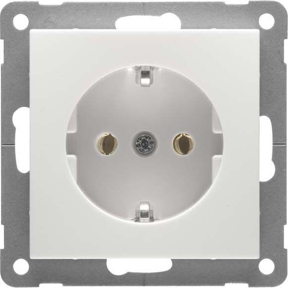 Steckdose SCHUKO D 11.6611.70 SI