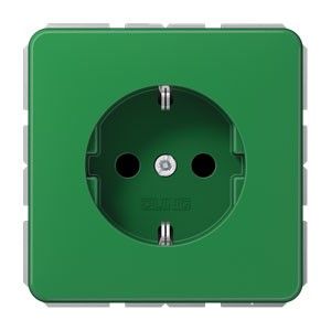 SCHUKO-Steckdose 16A 250V CD 1520 BFKI GN