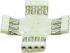 Kreuzverbinder weiß 30677