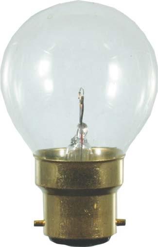 Kugellampe 45x75 mm B22d 1 43062