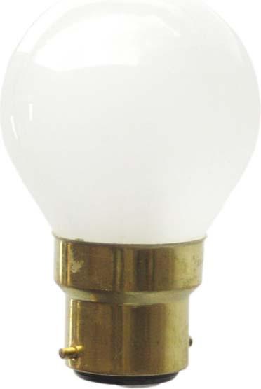Kugellampe 45x75 mm B22d 1 43104