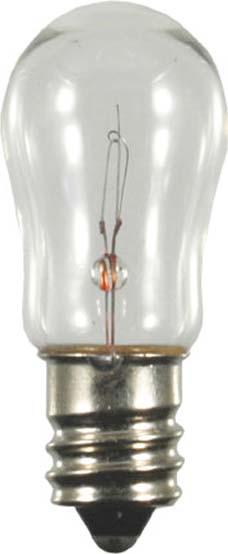 Birnenlampe 19x48 mm E12 1 29883