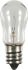 Birnenlampe 19x48 mm E12 2 29884