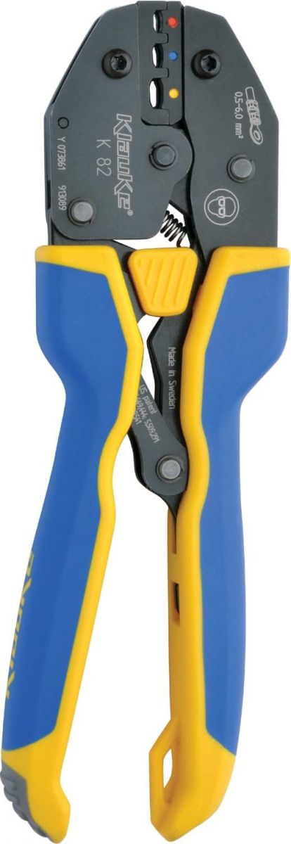 Crimpzange f. isolierte Kabelschuhe 0,50 - 6,00 mm²