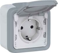 Plexo grau - Aufputz IP55
