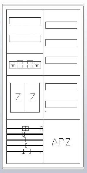 S27EA420 Zählerschrank eHZ 2Z 1V 1APZ, sHS/OKK