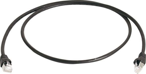 MP8 FS500 Patchkabel Cat.6A ISO LSZH sw 15m