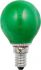 40266 Tropfenlampe E14 25W grün