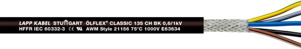 ÖLFLEX CLASSIC 128 1123568 Schnittlänge
