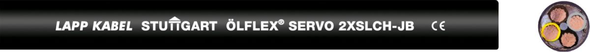 ÖLFLEX SERVO 2XSLCH-JB 1133500 Schnittlänge