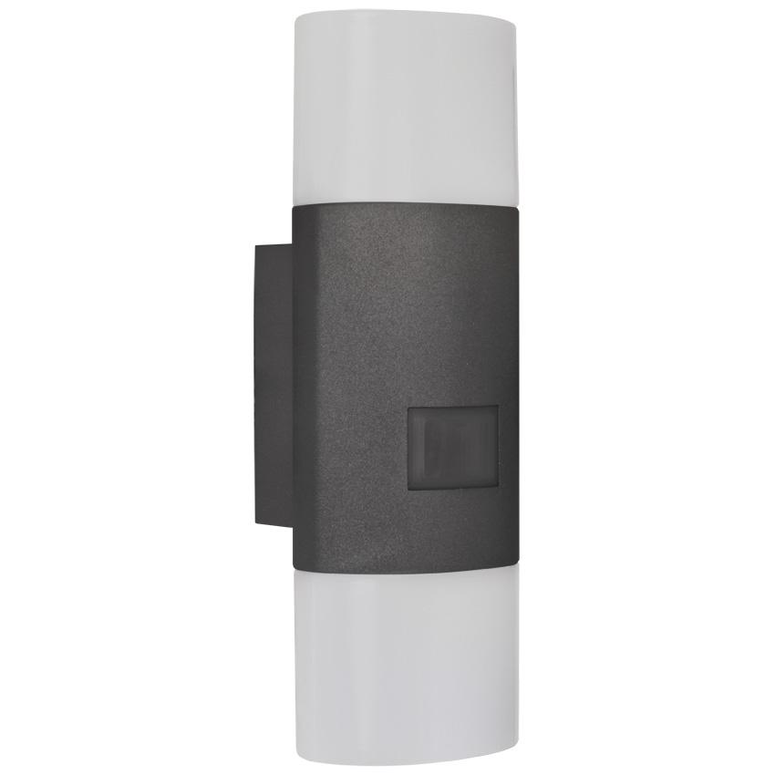 LED-Außenwandleuchte mit Bewegungsmelder,LED/230V/11W Gehäusefarbe anthrazit