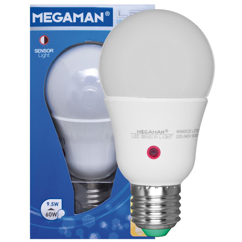 LED-Lampe 9,5W E27 810lm matt weiß