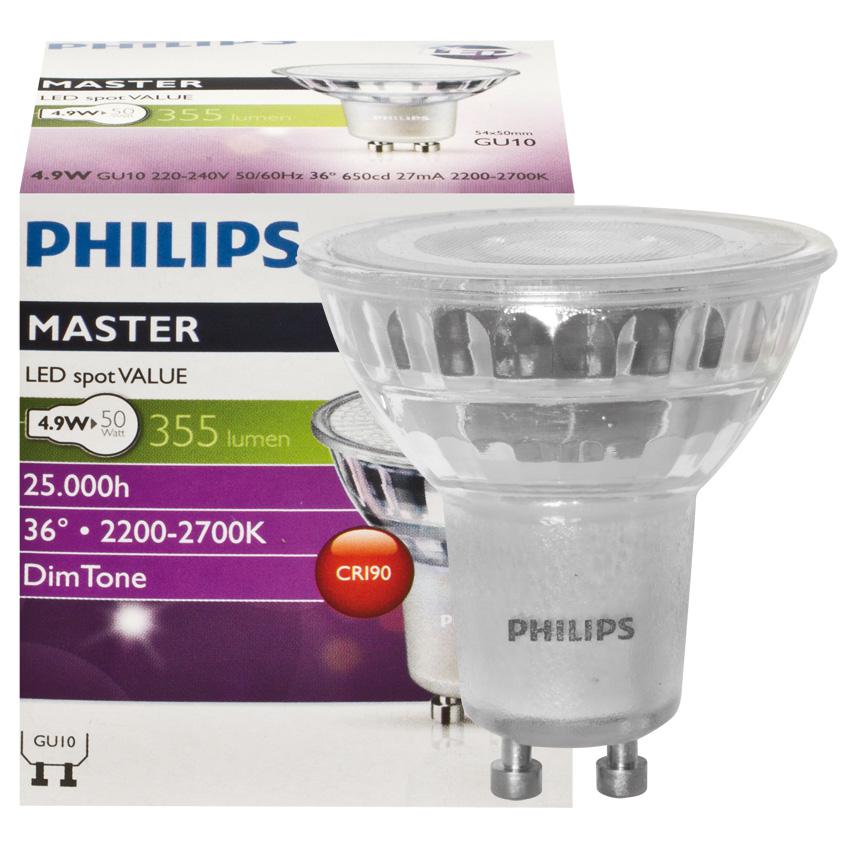 LED-Reflektorlampe GU10 2700K 4,9W 355lm