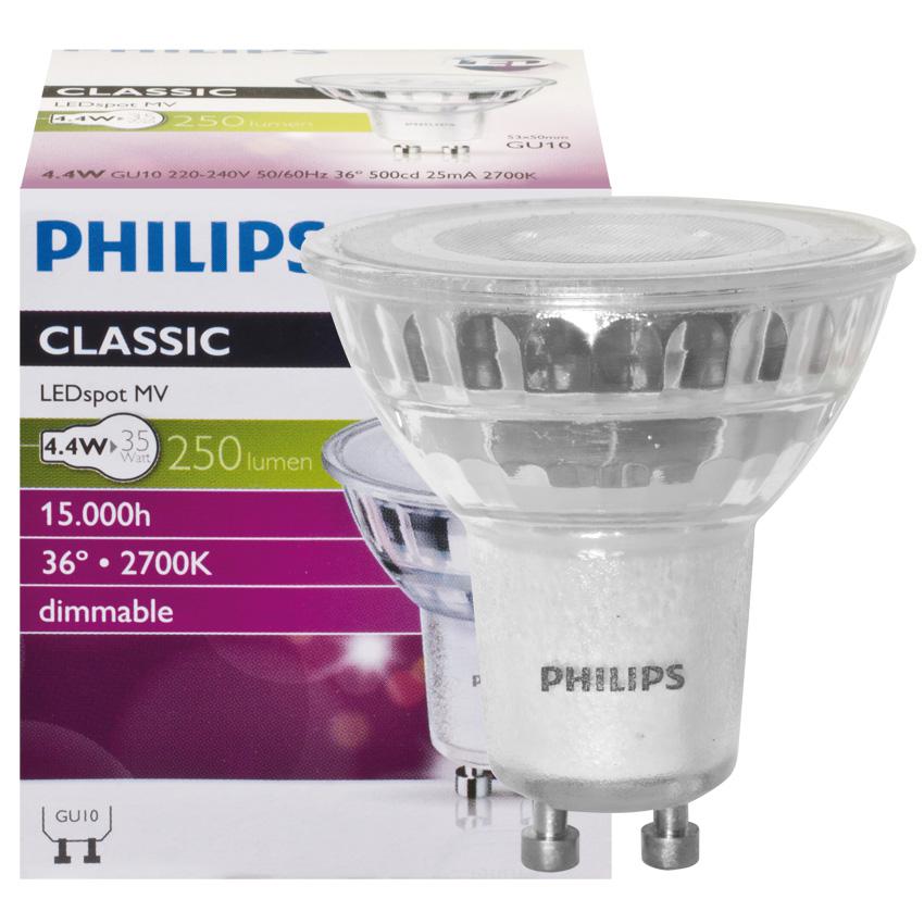 LED-Reflektorlampe GU10 2700K 3,0W 250lm