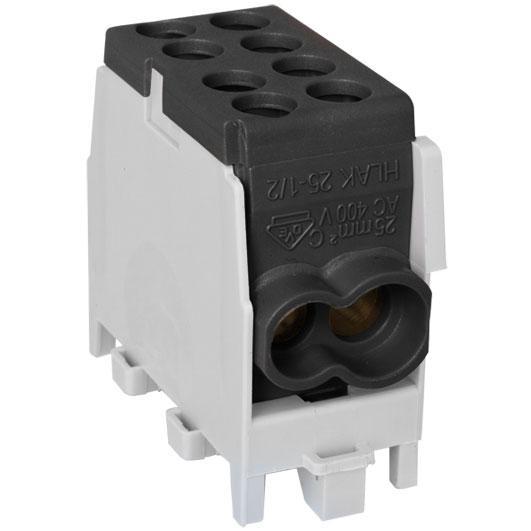 Hauptleitungs-Abzweigklemme schwarz 1-polig 2080140