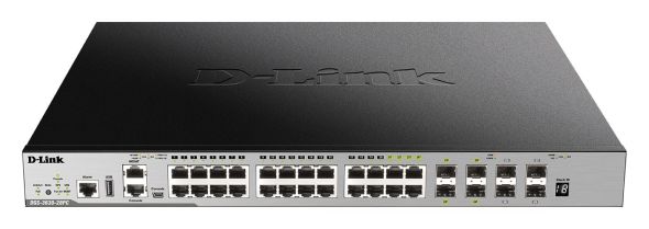 PoE Stack Switch DGS-3630-28PC/SI/E
