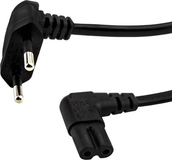 Netzkabel gewinkelt NW10