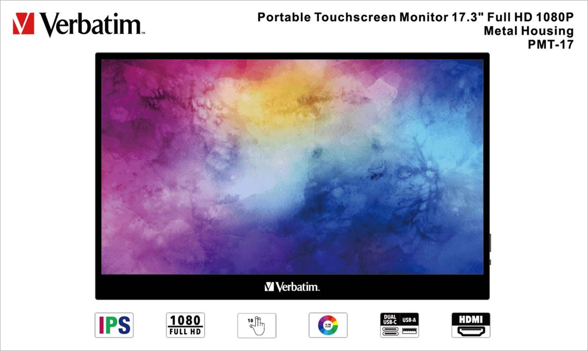 FHD Monitor portable VERBATIM 49593