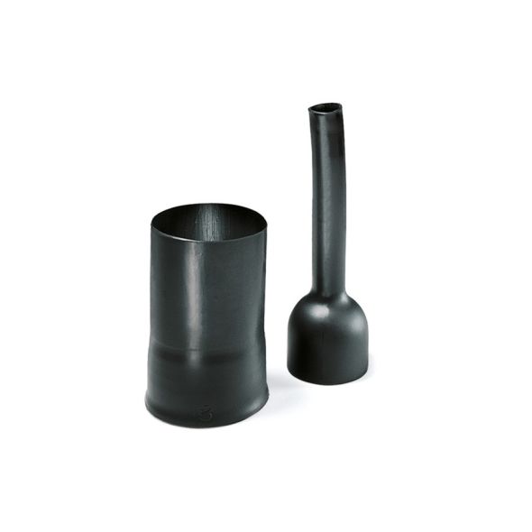 Warmschrumpfformteil 138-1-G-PO-X-BK