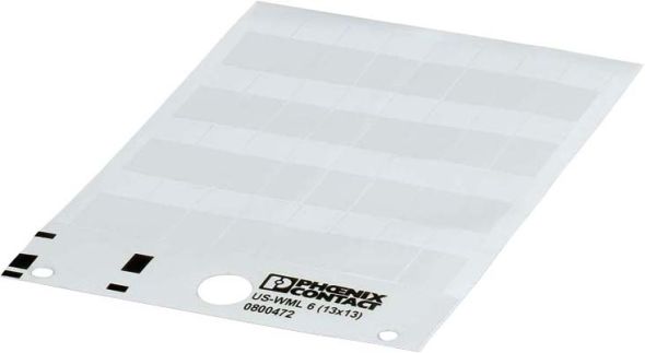 Kabelmarker-Etikett US-WML 6 (13X13)