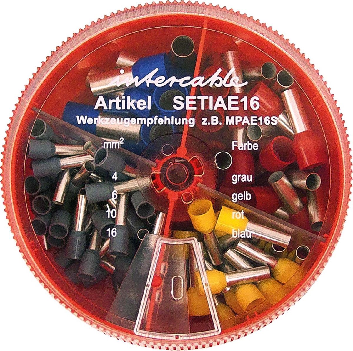 Streudose Aderendhülsen SETIAE16